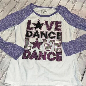 JUSTICE dance shirt